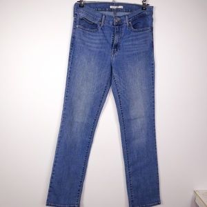 Levi's Jeans - Levi’s Women’s Slimming Straight Jeans High Rise Levi's Jeans - Levi’s Women’s Slimming Straight Jeans High Rise
